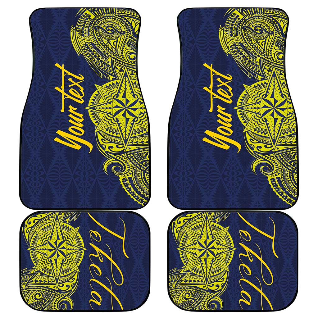 Personalised Tokelau Classic Ngatu Motifs Car Mats