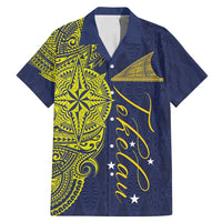 Personalised Tokelau Classic Ngatu Motifs Family Matching Mermaid Dress and Hawaiian Shirt