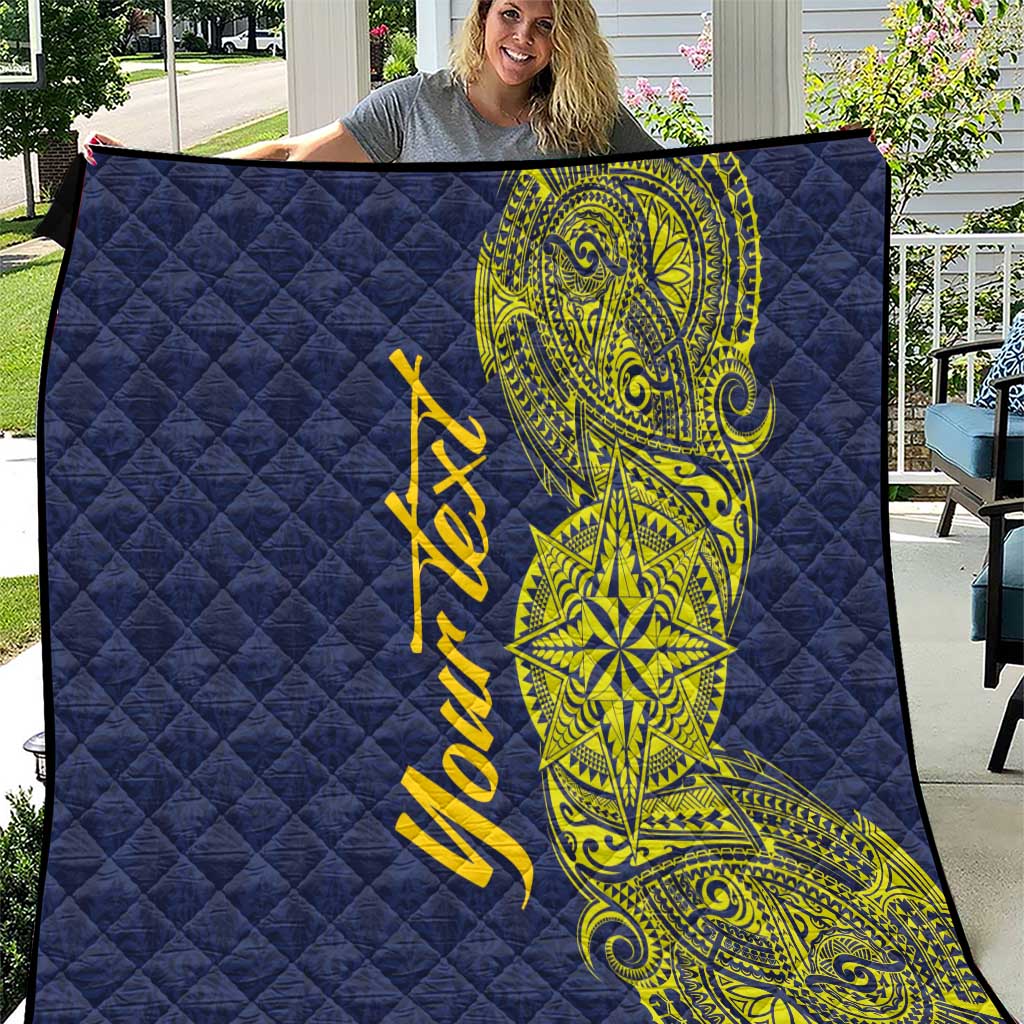 Personalised Tokelau Classic Ngatu Motifs Quilt