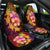 Hawaiian Hibiscus Turtle Tribal Polynesian Pattern Car Seat Cover Colorful Color