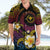 Hawaiian Plumeria Turtle Tribal Spiral Polynesian Tattoo Hawaiian Shirt Fanciful Color