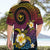 Hawaiian Plumeria Turtle Tribal Spiral Polynesian Tattoo Hawaiian Shirt Fanciful Color