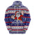 Custom American Samoa Christmas Hoodie Samoan Coat of Arms and Cool Santa Ornament Style LT03 - Polynesian Pride