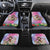 Woman Polynesian Tattoos Car Mats Tropical Flower - Sweets Vibrant Color