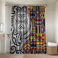 Niue Hiapo and Maori Decoration Tattoos Bathroom Set - Polynesian Pride