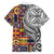 Niue Hiapo and Maori Decoration Tattoos Family Matching Puletasi and Hawaiian Shirt - Polynesian Pride