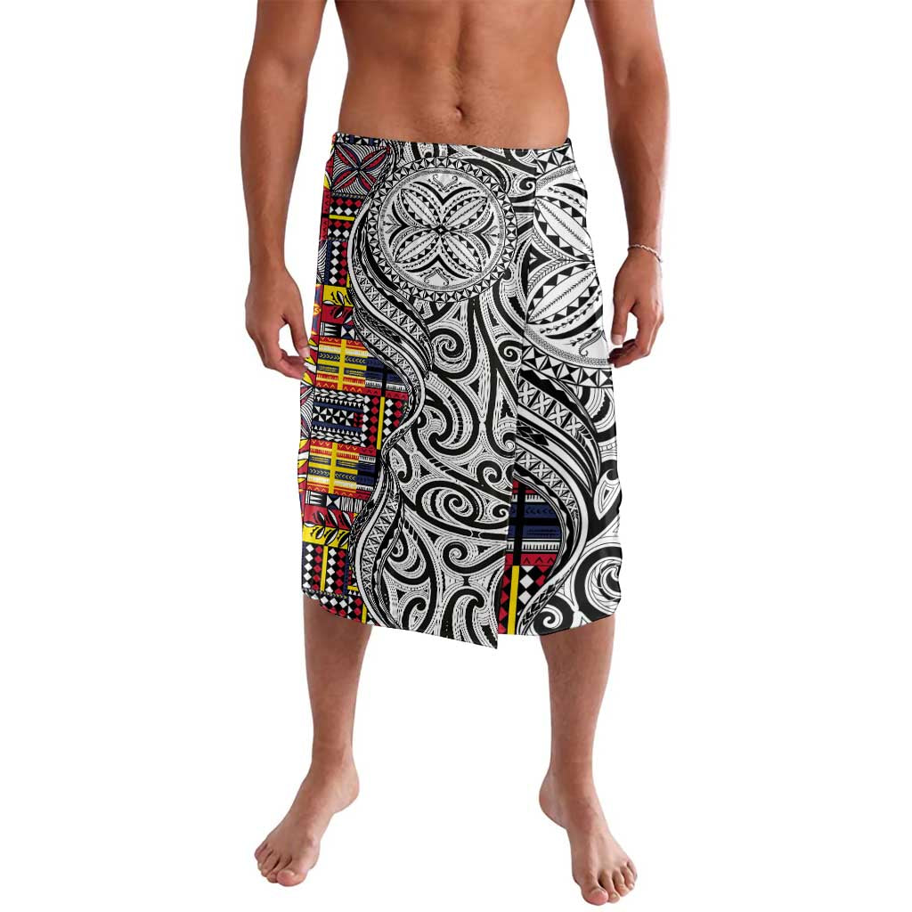 Niue Hiapo and Maori Decoration Tattoos Lavalava - Polynesian Pride