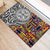 Niue Hiapo and Maori Decoration Tattoos Rubber Doormat - Polynesian Pride