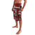 New Zealand Christmas Lavalava Meri Kirihimete Aotearoa Warrior on Waka with Maori Art Tattoo