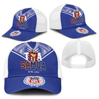 Toa Samoa Rugby Baseball Net Cap Six Eight Five to The World - Polynesian Pride