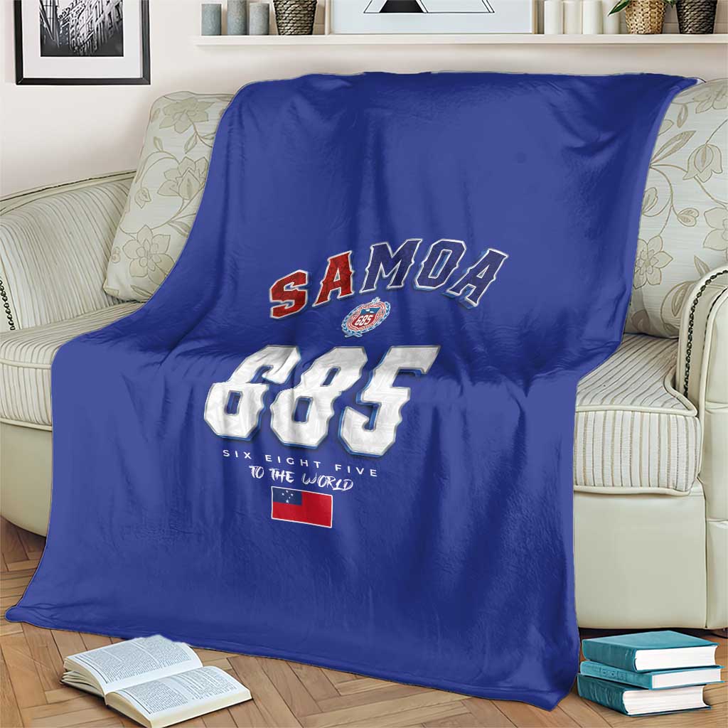 Toa Samoa Rugby Blanket Six Eight Five to The World