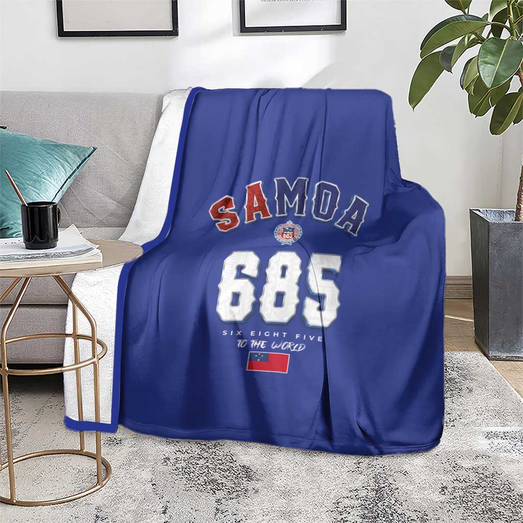 Toa Samoa Rugby Blanket Six Eight Five to The World