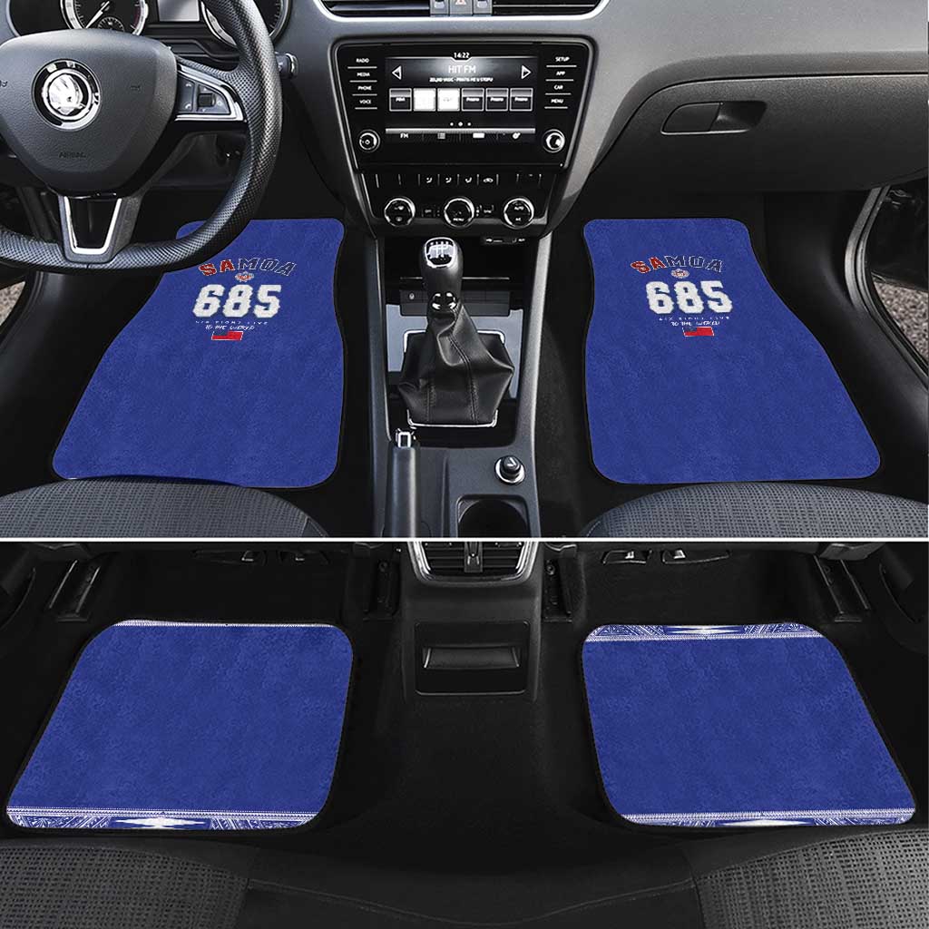 Toa Samoa Rugby Car Mats Six Eight Five to The World