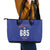 Toa Samoa Rugby Leather Tote Bag Six Eight Five to The World