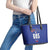 Toa Samoa Rugby Leather Tote Bag Six Eight Five to The World