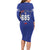 Toa Samoa Rugby Long Sleeve Bodycon Dress Six Eight Five to The World