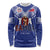 Toa Samoa Rugby Long Sleeve Shirt Six Eight Five to The World