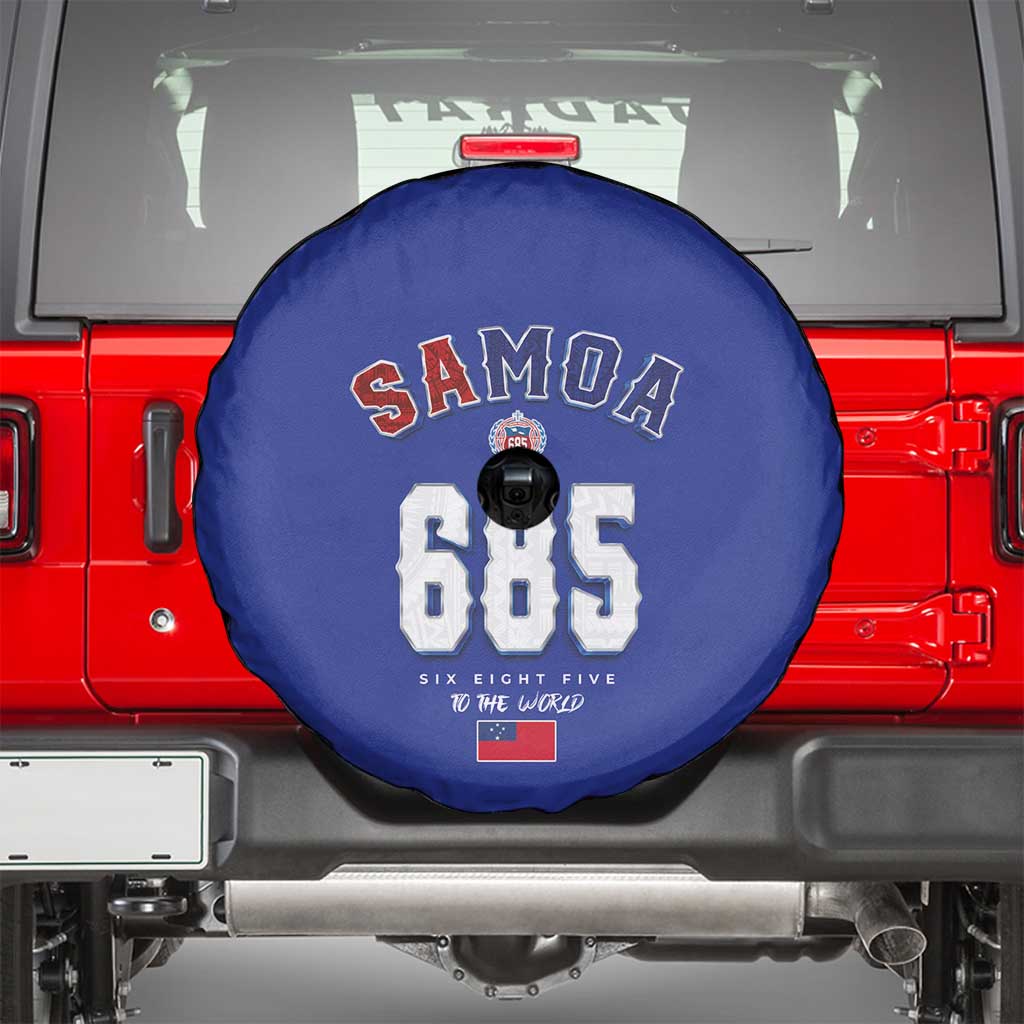 Toa Samoa Rugby Spare Tire Cover Six Eight Five to The World