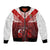 Mate Ma'a Tonga Rugby Bomber Jacket Six Seven Six to The World