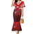 Mate Ma'a Tonga Rugby Mermaid Dress Six Seven Six to The World