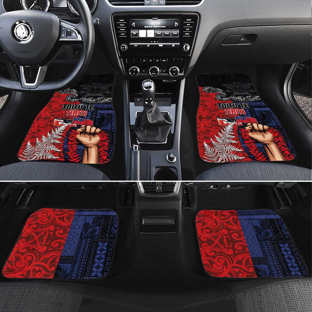 Aotearoa and Samoa Toitu Te Tiriti Car Mats Honour the Treaty - Te Tiriti Is Us