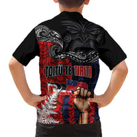 Aotearoa and Samoa Toitu Te Tiriti Hawaiian Shirt Honour the Treaty - Te Tiriti Is Us