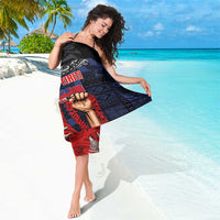 Aotearoa and Samoa Toitu Te Tiriti Sarong Honour the Treaty - Te Tiriti Is Us