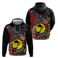 Aotearoa and Australia Toitu Te Tiriti Hoodie Honour the Treaty - Te Tiriti Is Us LT03 - Polynesian Pride
