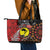 Aotearoa and Australia Toitu Te Tiriti Leather Tote Bag Honour the Treaty - Te Tiriti Is Us