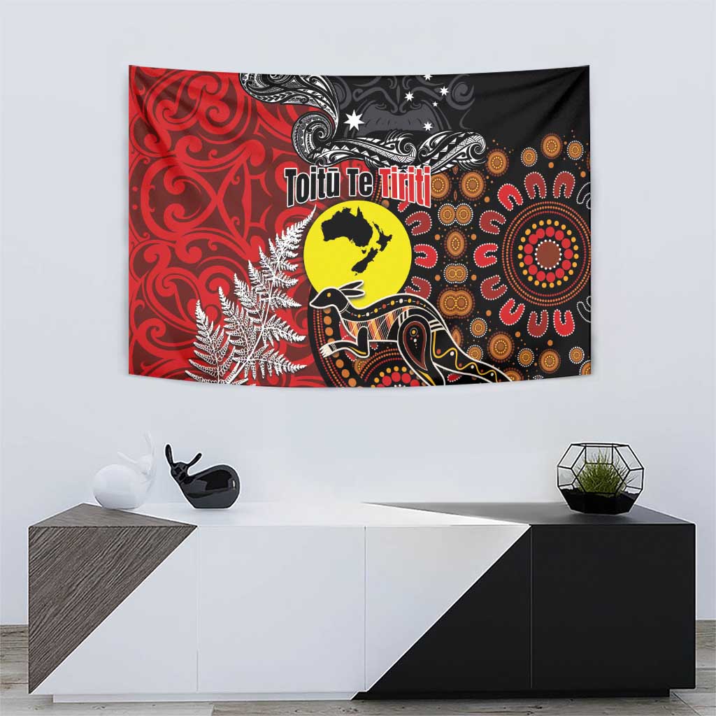 Aotearoa and Australia Toitu Te Tiriti Tapestry Honour the Treaty - Te Tiriti Is Us