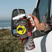 Aotearoa and Australia Toitu Te Tiriti Tumbler With Handle Honour the Treaty - Stand Together Stand Stronger