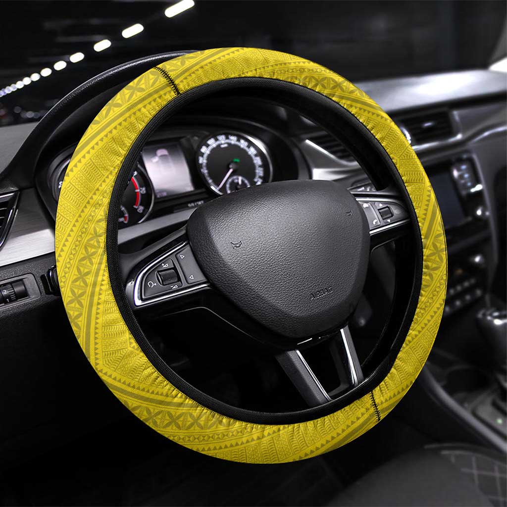 Aotearoa and Niue Toitu Te Tiriti Steering Wheel Cover Honour the Treaty - Fight Together Stand Together