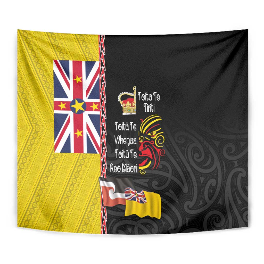 Aotearoa and Niue Toitu Te Tiriti Tapestry Honour the Treaty - Fight Together Stand Together LT03 - Polynesian Pride