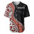 Aotearoa Maori Stylized Koru - Silver Ferns Baseball Jersey