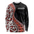 Aotearoa Maori Stylized Koru - Silver Ferns Long Sleeve Shirt