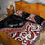 Aotearoa Maori Stylized Koru - Silver Ferns Quilt Bed Set