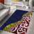 Aotearoa and Niue Area Rug Hiapo Maori Stylized Koru