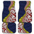 Aotearoa and Niue Car Mats Hiapo Maori Stylized Koru