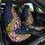 Aotearoa and Niue Car Seat Cover Hiapo Maori Stylized Koru