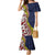 Aotearoa and Niue Family Matching Mermaid Dress and Hawaiian Shirt Hiapo Maori Stylized Koru