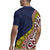 Aotearoa and Niue Rugby Jersey Hiapo Maori Stylized Koru