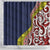 Aotearoa and Niue Shower Curtain Hiapo Maori Stylized Koru