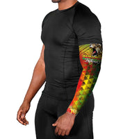 Hawaiian Reggae Arm Sleeves Jawaiian One Love-Tribal Tatoos and Rastafari Lion - Polynesian Pride