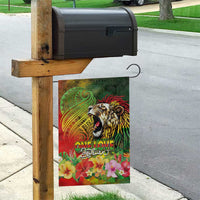 Hawaiian Reggae Garden Flag Jawaiian One Love-Tribal Tatoos and Rastafari Lion LT03 - Polynesian Pride