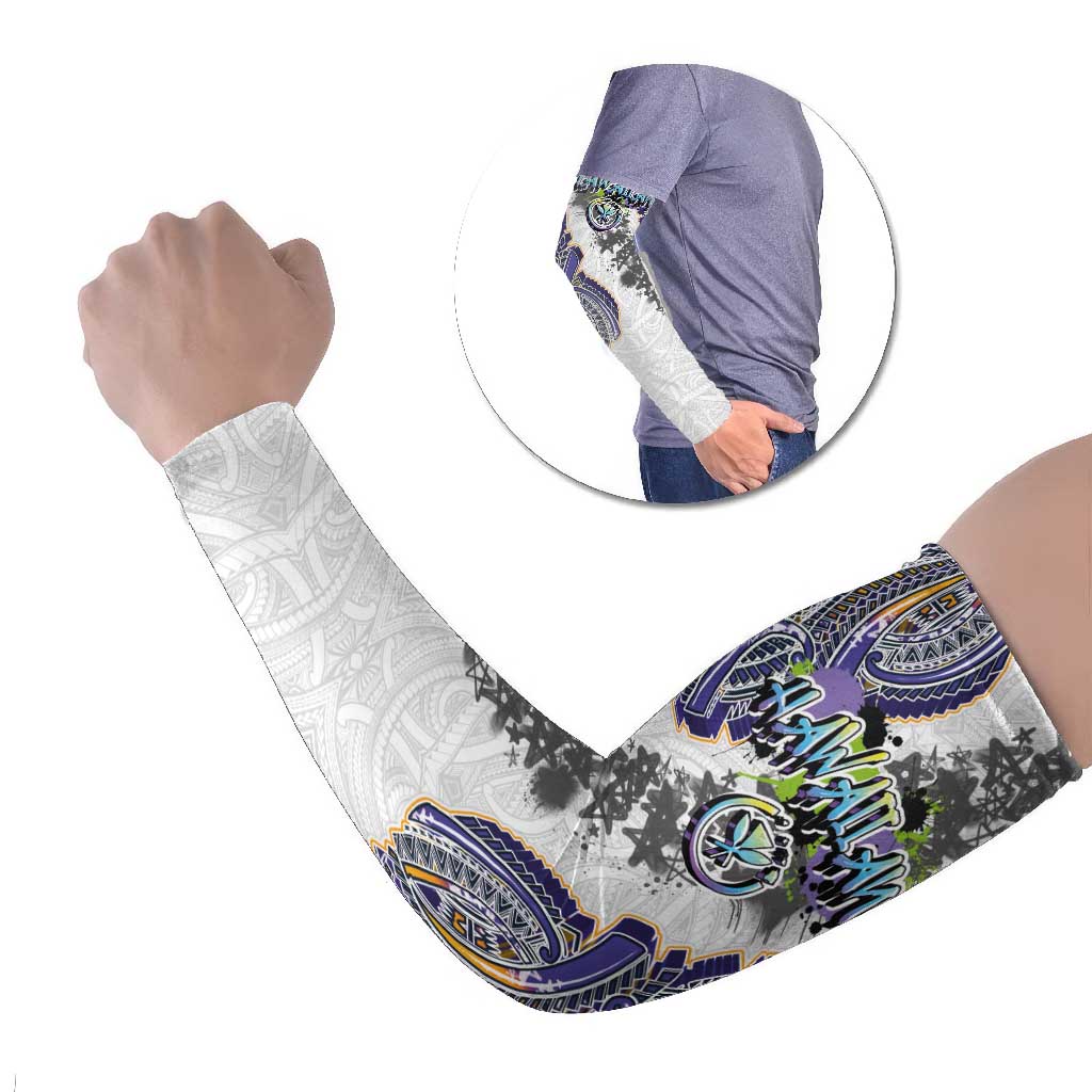 Traditional Art Hawaiian Kakau Tattoos Arm Sleeves Graffiti Style - Polynesian Pride
