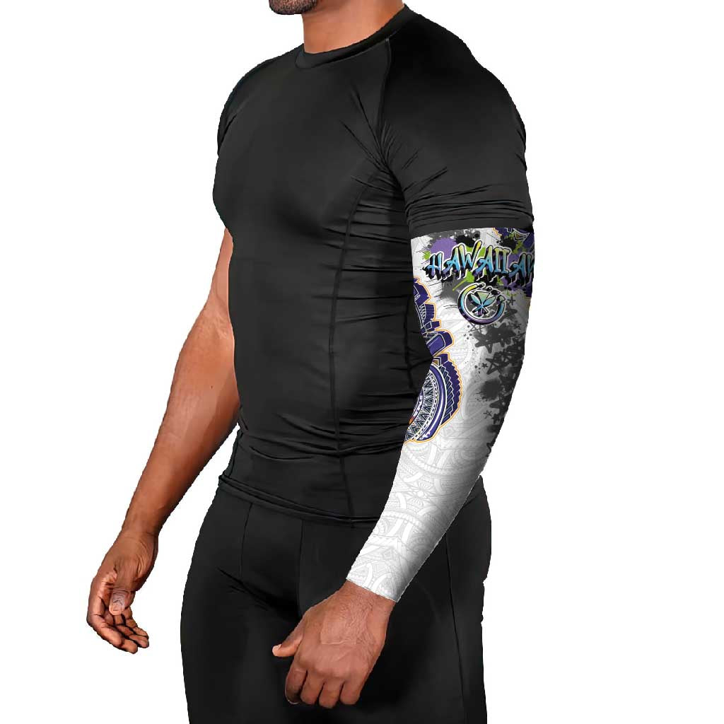 Traditional Art Hawaiian Kakau Tattoos Arm Sleeves Graffiti Style - Polynesian Pride