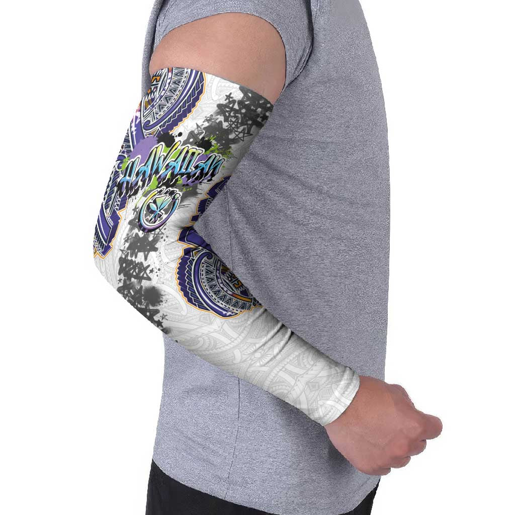 Traditional Art Hawaiian Kakau Tattoos Arm Sleeves Graffiti Style - Polynesian Pride