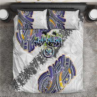 Traditional Art Hawaiian Kakau Tattoos Bedding Set Graffiti Style - Polynesian Pride