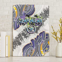 Traditional Art Hawaiian Kakau Tattoos Canvas Wall Art Graffiti Style - Polynesian Pride
