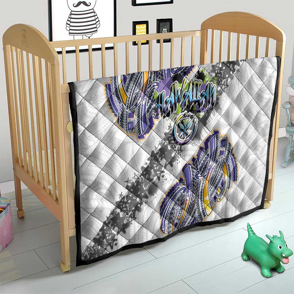 Traditional Art Hawaiian Kakau Tattoos Quilt Graffiti Style - Polynesian Pride